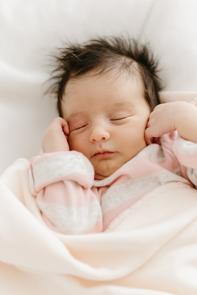 A Sleeping Newborn