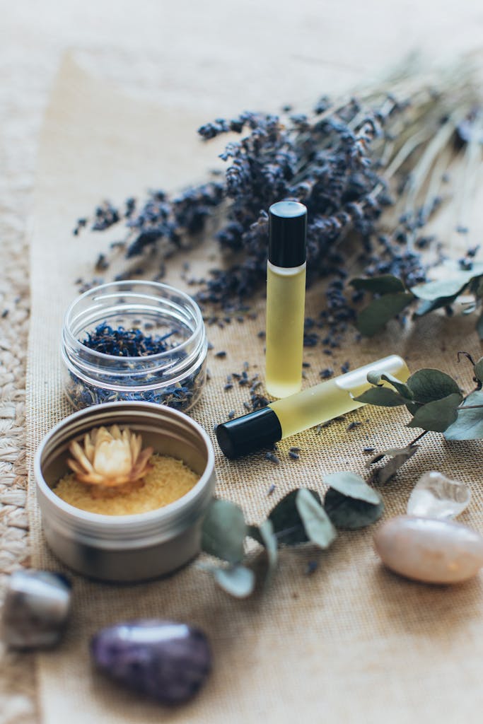 Lavender and Massage Oils