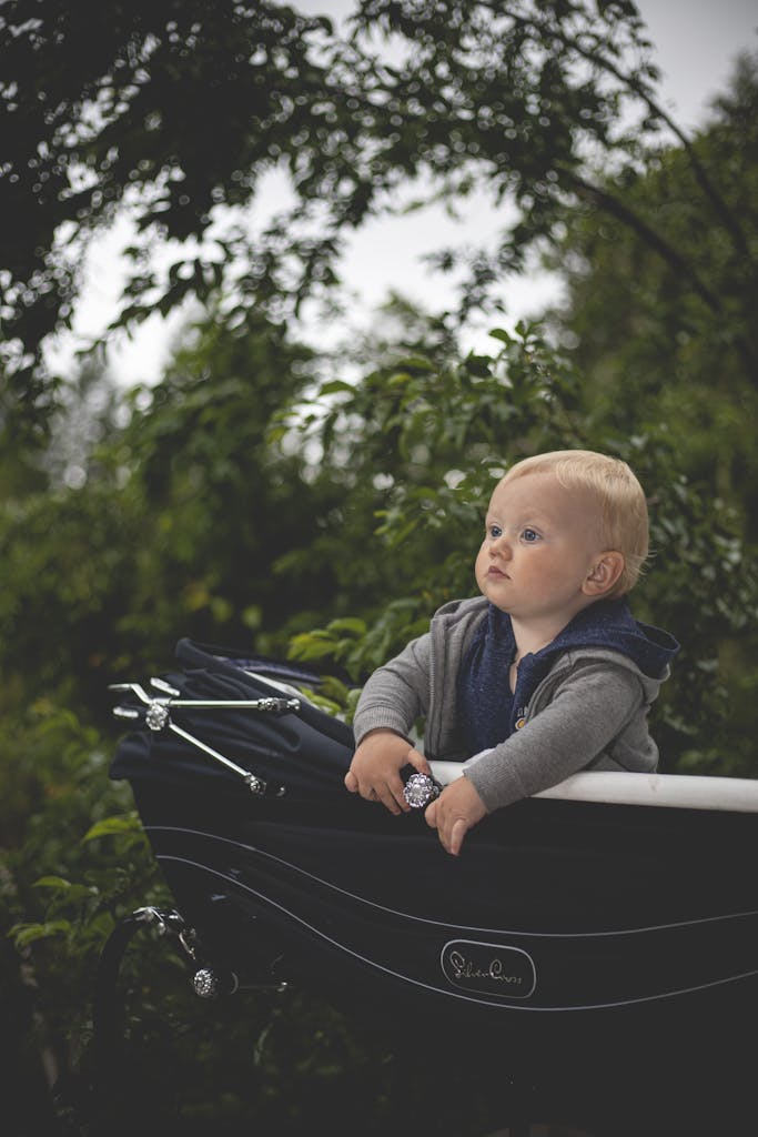 Photo of Baby on Stroller