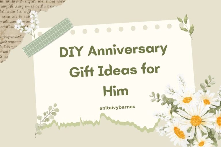 18 DIY Anniversary Gift Ideas for Him